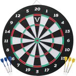 Viper by GLD Products Double Play 2-in-1 Baseball Dartboard with Darts