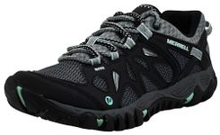 Merrell Women's All Out Blaze Aero Sport Hiking Water Shoe, Black/Aventurine, 9 M US