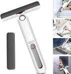 FRESTYQUE Mini Mop for Kitchen with Sponge Portable Self Squeeze Strong Absorbent Magic Wiper for Kitchen Small Sponge Mop Squeezing Wet & Dry Use for Bathroom Wall Glass Car Table Home (MM.021)