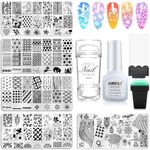 AIMEILI Nail Art Stamping Templates