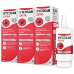 Hycosan Extra - Triple Pack - Preservative Free Eye Drops - Sodium Hyaluronate 0.2% - for Treatment of Dry Eyes - 3x7.5ml