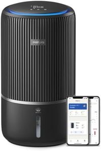 Philips 3400 Serie 2-in-1-Luftreiniger und -Luftbefeuchter, HEPA NanoProtect + Aktivkohlefilter, hygienische Luftbefeuchtung mit 650ml/h, CADR 300m³/h für 78 m² (AC3421/13)