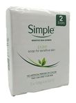 Simple 26058 Hand Soap Bars, 100 g, White (Pack of 6)" }