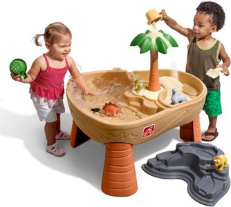 Step2 Dino Dig Sand & Water Sensory Table – 7-Piece Kids Activity Toy