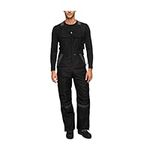 Arctix Men's Tundra Ballistic Bib Overalls With Added Visibility, Black, Medium (32-34W * 32L)