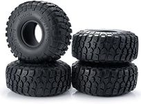 4pcs RC Crawler Tyre 2.2inch Rubber Tyres with Foam Inserts 67x150mm for 1/10 RC Crawler Car A-xial Wraith 90018 90048 RR10 SCX10 D90 T-raxxas TRX4 Wheel Tires