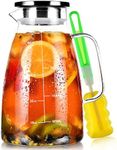 Aofmee Glass Pitcher, 68oz Water Pi