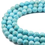 Turquoise 4mm Gemstone Beads for Making Jewellery Energy Healing Crystals Jewelry Chakra Crystal Jewerly Beading supplies 15.5inch About 90-100 Beads