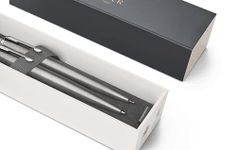 Parker Ball Point Pen & Pencil Set in Gift Box, Stainless Steel, Black Ink