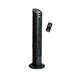 Seville Classics UltraSlimline 40 in. Oscillating Tower Fan, Black