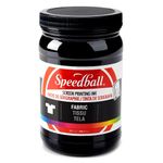 Speedball Fabric Screen Printing Ink, 32-Ounce, Black