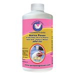 Growel Agrovet Amino Power A Blend Of 46 Amino Acids, Vitamins, And Minerals For Growth And Immunity Of Aqua, Poultry, Cattle, Horse, Pig, Goat, Pigeon And Birds - 500 Ml