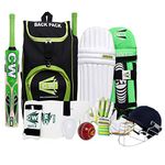 CW Bullet Right Hand Cricket Complete Set Cricket Kit Pack Best Sports Original All Gears Cricket Bundle with Accessories Full Size Youth Unisex Kids Men Senior Adult Full Size