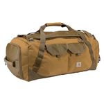 Carhartt Heavy Haul Utility Duffel Bag, Brown, 75L, 75L, Heavy Haul Utility Duffel Bag