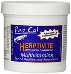 HERPTIVITE Multivitamin for Reptiles and Amphibians (3.3 oz) Blue Bottle, 1 Pack