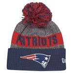 New Era NFL Sideline Bobble Knit Neepat OTC - Cap line New England Patriots for Man, Color Blue, Size OSFA