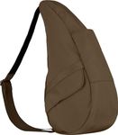 AmeriBag Classic Microfiber Healthy Back Bag tote X-Small,Dark Chocolate,one size