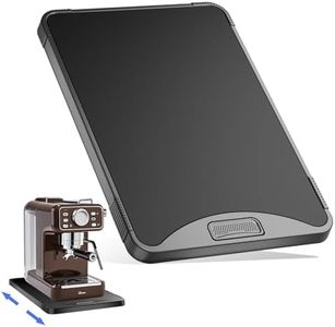 KEINE MARKE Kitchen countertop Sliding Tray: Coffee Machine Sliding Tray, Kitchen Appliance Tray | Save Space | Organize countertop Tray(10.3'' W × 15.4''D)