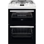 Zanussi ZCG63260WE Gas Cooker with Full Width Electric Grill