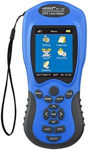 VISLONE NF-198 GPS Land Meter Handheld Digital LCD Farmland Area Length Height Pressure Satellite Measuring Device, Automatic Manual Vehecile Mode, Outdoor Greenland Surveying Measurement Tool