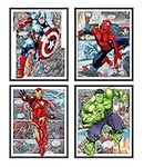 Superhero Avengers Marvel Watercolo