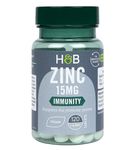 Holland & Barrett Zinc 15mg 120 Tablets