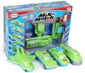 Magnetic Mix or Match Vehicles 1 Toy Play Set, 12 Pieces