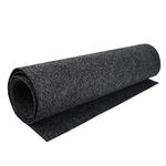 90"x78" Speaker Carpet Liner Resists Stains Speaker Box Cabinet Subwoofer for Car Audio,Boat Interior,Trunk,Shelf,Underfelt (Dark Grey, 90inchx78inch)