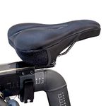 Padded Seat Cover for All Peloton Bikes and Cross Training Bike & Bike+ - Gel Seat Cushion, Ultimate Comfort for Men & Women, Accessories for Peloton Bikes