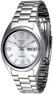 Seiko Orologio Analogico Automatico Uomo con Cinturino in Acciaio Inox SNXS73K1