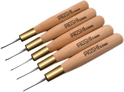 ANSAI Chisel 0.2/0.4/0.6/0.8/1.0mm 5pcs Carved Scribe line Hobby Plastic Model Tool