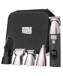 Bombay Shaving Company Full Body Trimmer Limited Edition With Hard Travel Case | 5 Magnetic Attachments, Multi Length Settings Comb, Detachable Blades, Type C Flash Charging, IPX6 Waterproof | Multi-grooming | Travel Trimmer Case | Gifts For Men