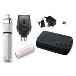 3.5V Coaxial Hpx Professional Ophthalmoscope (Rechargeable Set with Hard Case, Charger, Battery