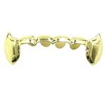 TSANLY 24K Gold Plated Grillz Botto