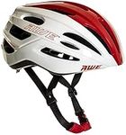 AWE® AWESprint™ Adult In Mould E-Bike/Bike Helmet White/Red 58-61cm *FREE 5 YEAR CRASH REPLACEMENT*