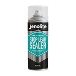 JENOLITE Stop Leak Sealer Spray | BLACK | 400ml | Leak Sealer for Gutters and Flat Roofs | Waterproof Gutter Sealant | Fills, Seals & Stops Leaks | Long Lasting Waterproof Sealant