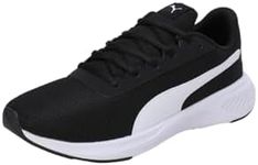 PUMA Men's Night Runner V2 Sneaker, Black/White, US 9.5