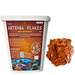 Fish Food Artemia Infused Flakes Crushed 100 Gram| 60% Protein Rich Fish Feed Artemia Flakes for All Types Fresh Water and sea Water Fishes Guppy, Bettas,Angels,Tetras .etc