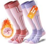 Cirorld 2 Pairs of Merino Wool Ski 