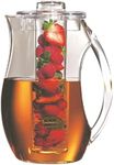 Serroni Fruit Infusion Fruit Infusion Pitcher, Clear, 15294