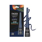 FACESCANADA Magneteyes Color Eyeliner Gel - Dazzling Blue,4 Ml|Glossy Finish|24Hr Long-Lasting|Waterproof|Smudgeproof|Precise Application|Intense Color Payoff|Almond Extract & Vitamin E