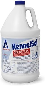 KennelSol 1-Step Kennel Cleaner - EPA Registered Liquid Concentrate Disinfectant and Deodorizer, Effective Against Bacteria and Viruses - 1 Gallon by Alpha Tech Pet