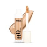 Insight Liquid HD Concealer |Light Weight Concealer With Full Coverage |Easily Blendable Concealer For Face Makeup(CR111-LNP15)