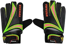 Vizari Junior Match Glove - Professional Soccer Goalkeeper Gloves for Youth - Superior Grip, Secure Fit, and Enhanced Performance