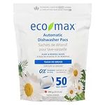 Eco-Max Hypoallergenic Automatic Dishwasher Pacs, 50 count, Fragrance-Free