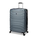 ATLANTIC Horizon II Hardside Durable Luggage — Large Checked Suitcase with 8 Spinner Wheels, TSA Locks, and Lightweight Construction — Ice Blue, 28-inch