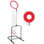 VSSAL Volleyball Setter Trainer Net with Adjustable Height and Angle for Indoor and Outdoor Practice, Perfect Target Net for Setting, Serving, and Spiking Training Equipment