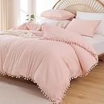 YIRDDEO Blush Pink Comforter Califo