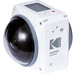 KODAK Pixpro Action Camera 4KVR360 Ulitimate Pack - White