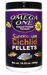 OMEGA One Super Color Cichlid Pellet Sinking Small 16.25oz